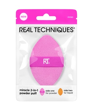 Real Techniques Miracle 2-in-1 Powder Puff Make-Up Schwamm 1 Stk