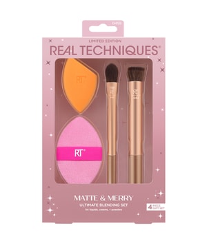 Real Techniques Matte + Merry Set Brush + Sponge + Puff Set Pinselset 1 Stk