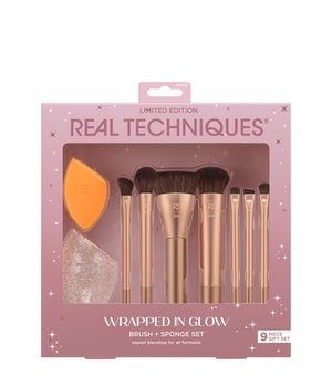 Real Techniques Wrapped In Glow Brush + Sponge Set Pinselset 1 Stk