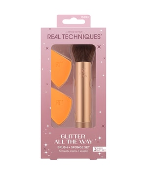 Real Techniques Glitter All The Way Sponge Set + Brush Set Pinselset 1 Stk