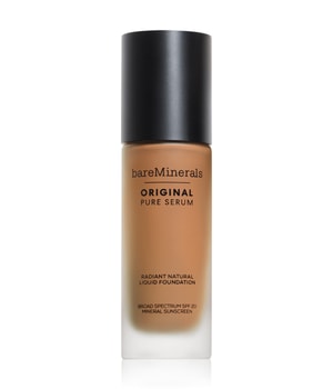 bareMinerals Original Pure Serum Radiant Natural Liquid Foundation Flüssige Foundation 30 ml Hellbraun