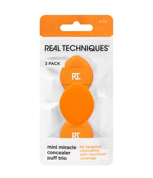 Real Techniques Mini M. Concealer Puff Trio Make-Up Schwamm 1 Stk