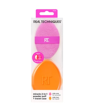 Real Techniques Miracle Powder Puff + Case Make-Up Schwamm 1 Stk