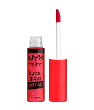 NYX Professional Makeup Butter Gloss Metallic Lipgloss 8 ml Braun