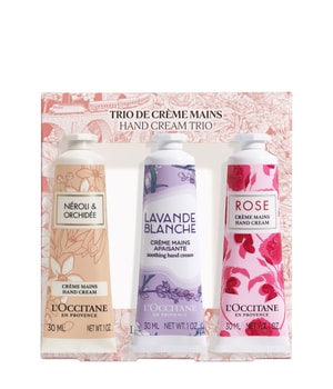 L'OCCITANE Shea Butter Blumiges Handcreme-Trio Xmas 24 Handpflegeset 1 Stk