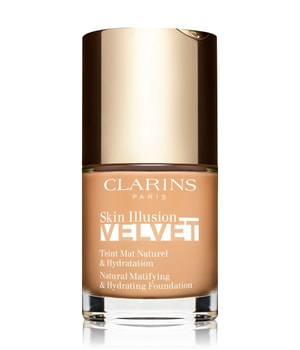 CLARINS Skin Illusion Velvet Natural Matifying & Hydrating Foundation Flüssige Foundation 30 ml Rosa