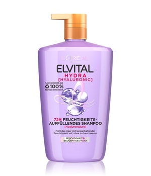 L'Oréal Paris Elvital Hydra [Hyaluronic] Feuchtigkeits-Auffüllendes Haarshampoo 1000 ml