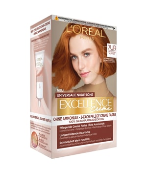 L'Oréal Paris Excellence Crème Nudes 7UC - Kupfer Haarfarbe 1 Stk