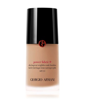 Giorgio Armani Power Fabric + Longwear High Coverage Foundation Flüssige Foundation 30 ml Hellbraun