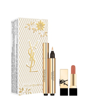 Yves Saint Laurent Touche Éclat Concealer Nr. 02 + Mini Rouge Pur Couture Gesicht Make-up Set 1 Stk