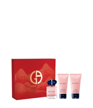 Giorgio Armani My Way 50 ml Eau de Parfum Set (+ Bodylotion & Duschgel) Duftset 1 Stk