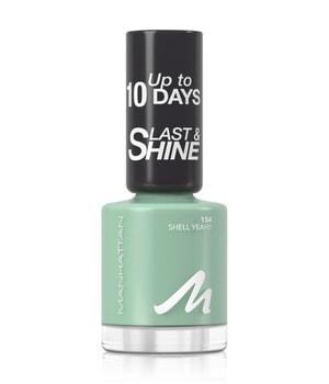 Manhattan Last & Shine Nail Polish Nagellack 8 ml Grau