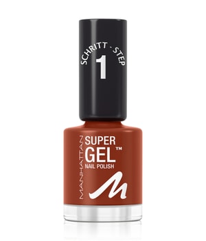 Manhattan Super Gel Nail Polish Nagellack 8 ml Dunkelrot