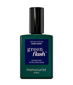 manucurist Green Flash Gel Nagellack 15 ml Schwarz