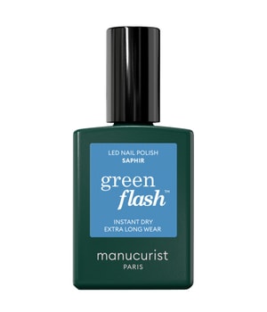 manucurist Green Flash Gel Nagellack 15 ml Blau