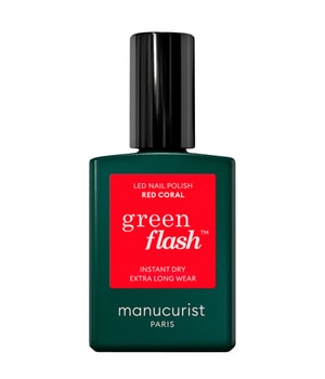 manucurist Green Flash Gel Nagellack 15 ml Rot