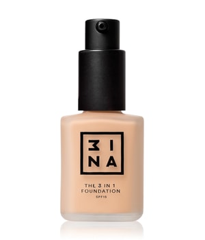 3INA The 3-in-1 Foundation Flüssige Foundation 30 ml Hellbraun