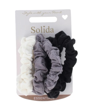 Solida Scrunchies aus Jersey Haargummi 3 Stk