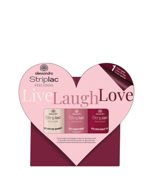 Alessandro Striplac Peel or Soak Live Laugh Love Nagellack-Set 1 Stk