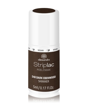 Alessandro Striplac Gel Nagellack 5 ml Schwarz