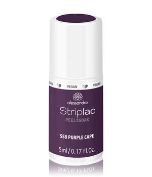 Alessandro Striplac Peel or Soak Gel Nagellack 5 ml Braun