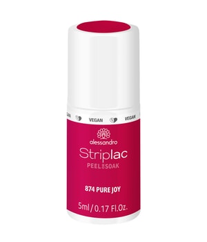 Alessandro Striplac Peel o Soak Gel Nagellack 5 ml Rot