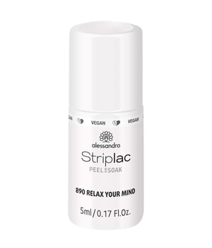 Alessandro Striplac Peel or Soak Gel Nagellack 5 ml Weiß