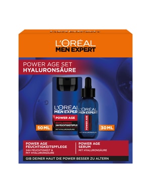 L'Oréal Men Expert Power Age Set Hyaluronsäure Gesichtspflegeset 1 Stk