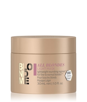 Schwarzkopf Professional BlondMe All Blondes Light Mask Haarkur 30 ml