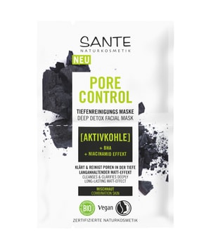 Sante Pore Control Deep Detox Facial Mask Gesichtsmaske 8 ml