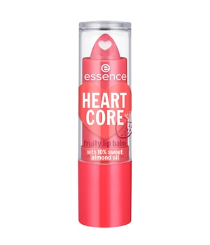 essence HEART CORE fruity lip balm Lippenbalsam 3 g Rosa