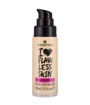 essence I LOVE FLAWLESS SKIN matt + full coverage Flüssige Foundation 30 ml Nude