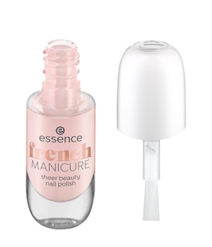 essence french MANICURE sheer beauty nail polish Nagellack 8 ml Nude