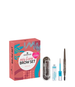 essence easy & WOW brow set Augen Make-up Set 1 Stk Braun