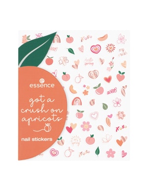 essence got a crush on apricots Nagelsticker 77 Stk