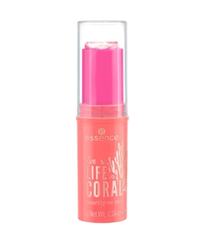 essence live LIFE in CORAL blushlighter stick Cremerouge 7 g Pink