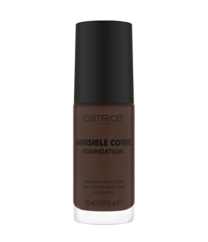 CATRICE Invisible Cover Foundation Natural Matte Finish Flüssige Foundation 30 ml Braun