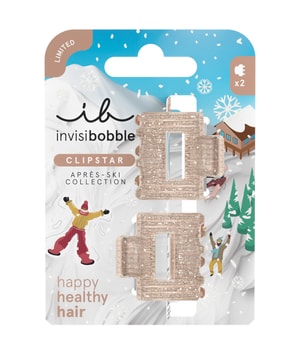 Invisibobble CLIPSTAR S Apres Ski Shimmer 2Pc Haarspangen 1 Stk