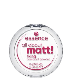 essence All About Matt! Fixing Fixierpuder 8 g Weiß