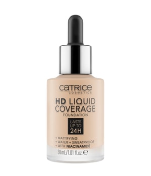 CATRICE HD Liquid Coverage Flüssige Foundation 30 ml Nude