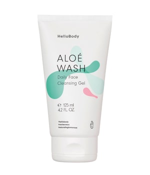 HelloBody ALOÉ WASH Daily Face Cleansing Gel Reinigungsemulsion 125 ml