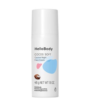 HelloBody COCOS SOFT Coconut Night Face Cream Nachtcreme 50 ml