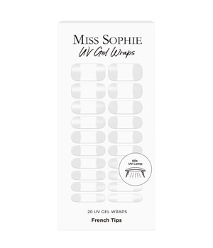 Miss Sophie UV Gel Wraps French Tips Nagelfolie 20 Stk Weiß