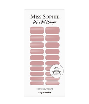 Miss Sophie UV Gel Wraps Sugar Babe Nagelfolie 20 Stk Rosa