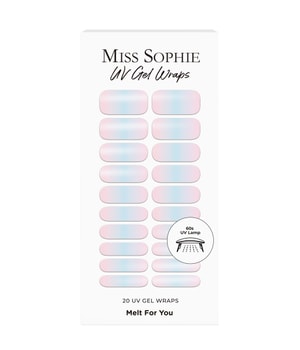 Miss Sophie UV Gel Wraps Melt For You Nagelfolie 20 Stk Creme