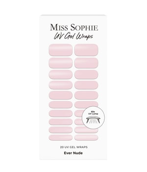 Miss Sophie UV Gel Wraps Ever Nude Nagelfolie 20 Stk Creme