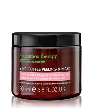 Spilanthox therapy 2in1 Coffee Peeling & Mask Gesichtspeeling 200 ml