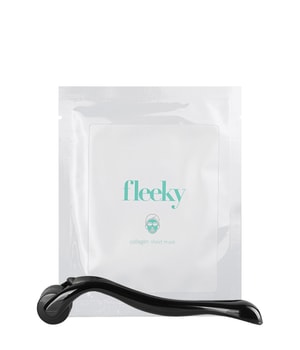 fleeky Collagen Sheet Mask + Roller Gesichtspflegeset 1 Stk