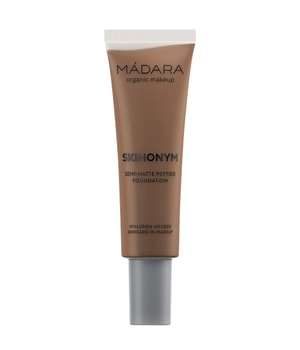 MADARA SKINONYM Semi-Matte Peptide Foundation Flüssige Foundation 30 ml Braun