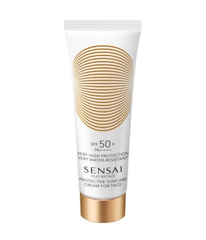 Sensai Silky Bronze Protective Suncare Cream For Face 50+ Sonnencreme 50 ml